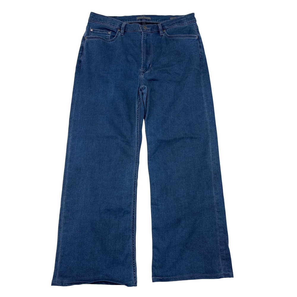 John Varvatos Jeans Mens Size 33 x 29 Straight Leg Dark Wash Stretch Denim